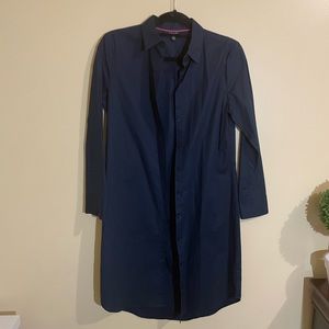 Navy Blue IMNYC Women’s Button Up Dress